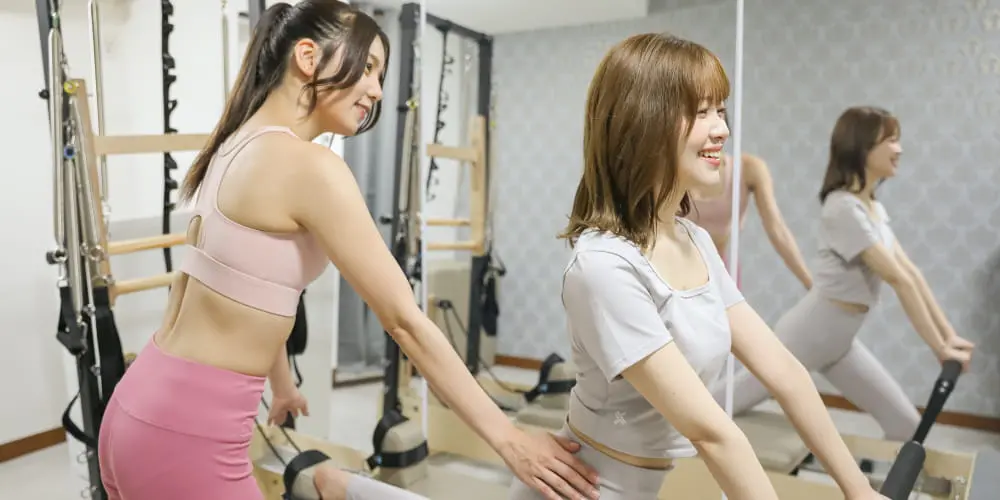 Pilates Meeレッスン風景