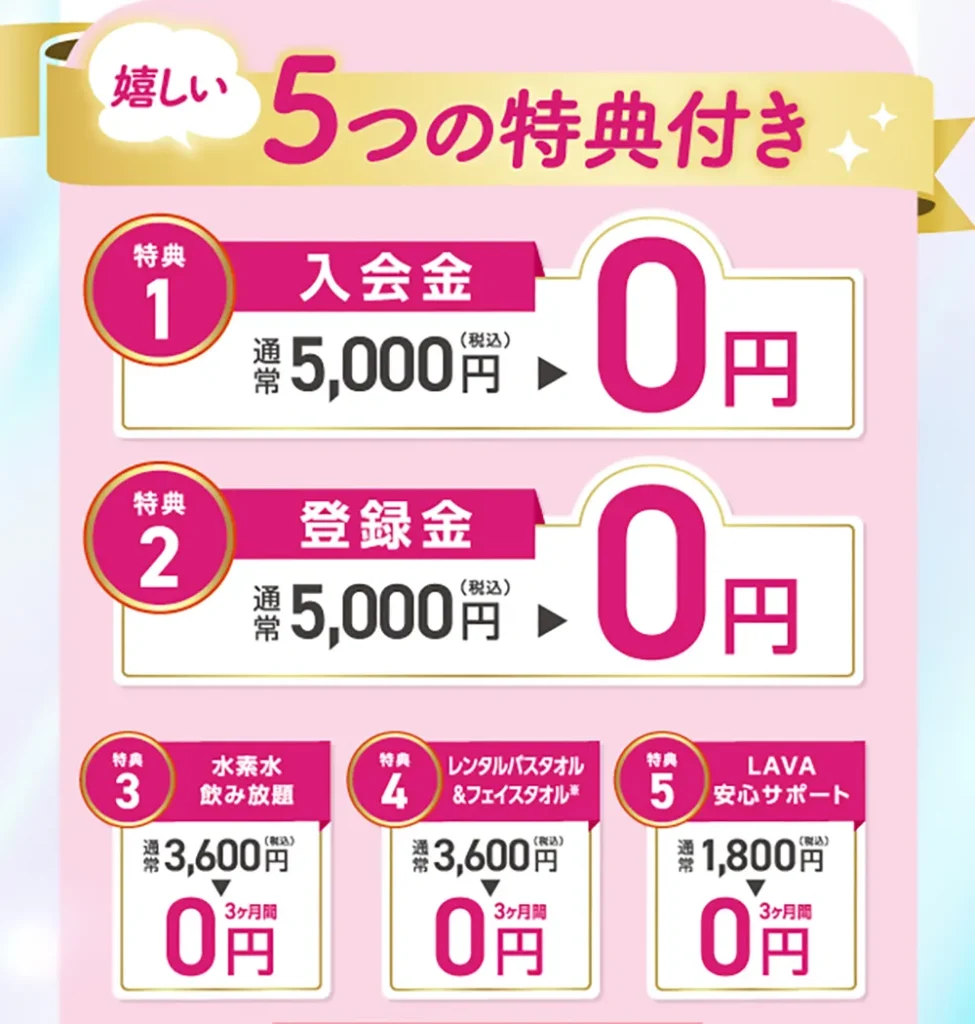 LAVAキャンペーン