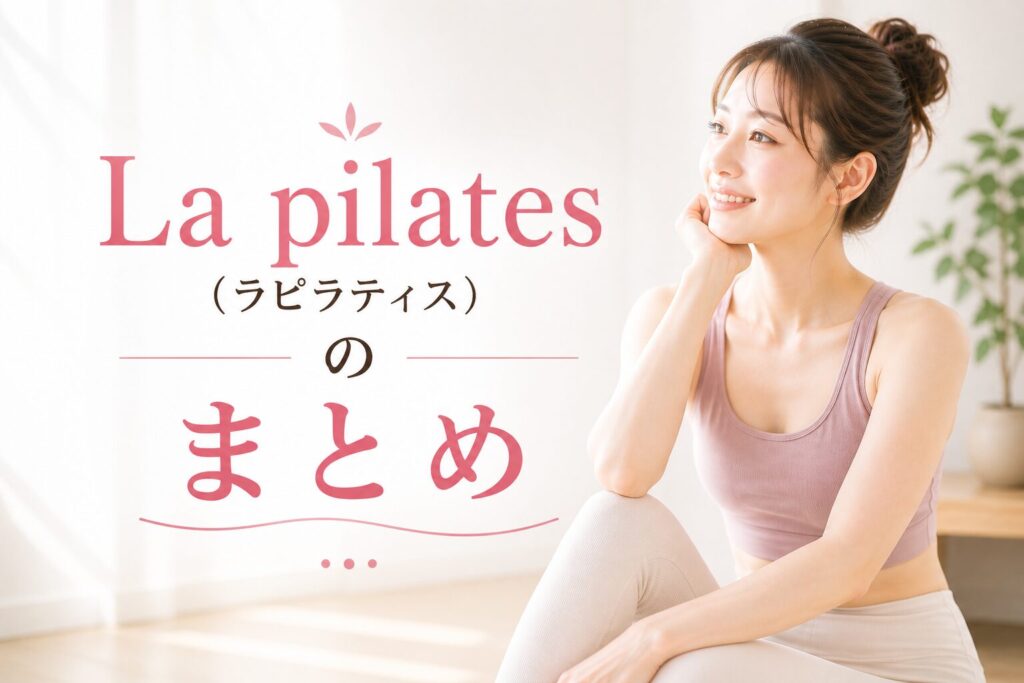 La pilates(ラピラティス)のまとめ